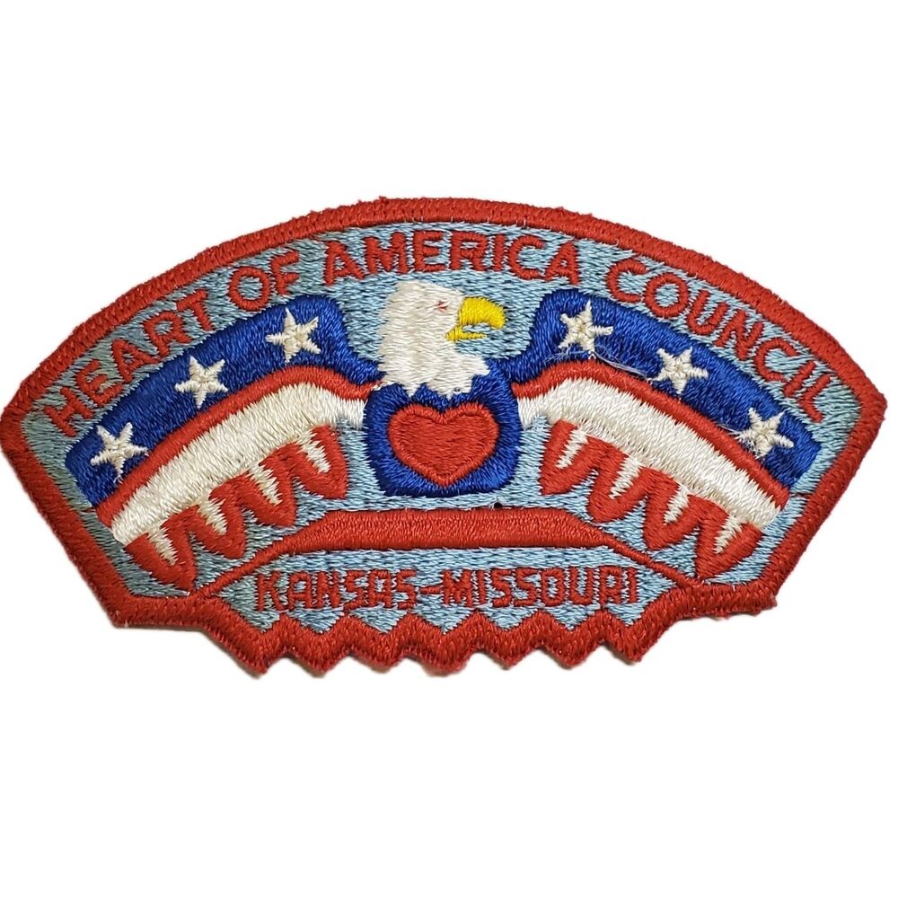 Heart of America Council Strip Plastic Back CSP SAP Boy Scouts BSA